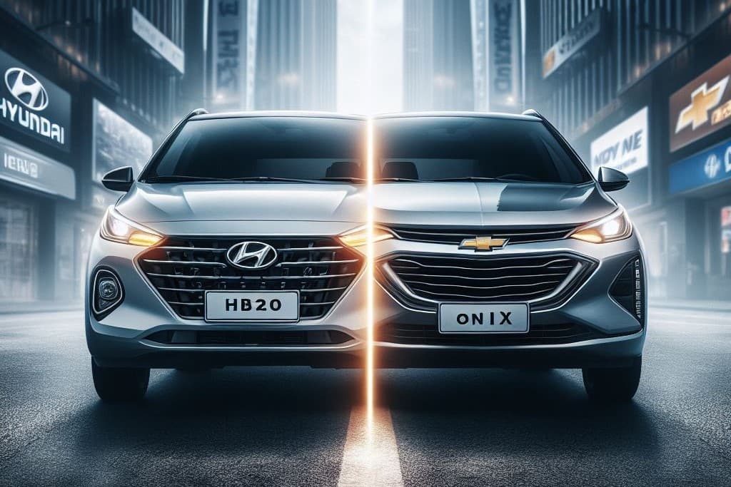 Chevrolet Onix vs Hyundai HB20