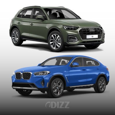 SUV de élite: BMW X4 2024 y Audi Q5 2024 cara a cara