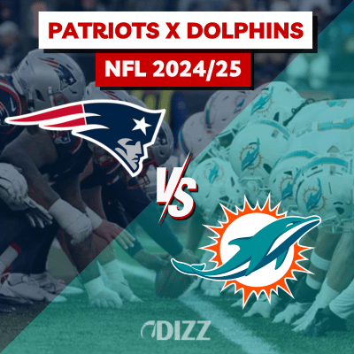 Descubre cómo ver el partido de New England Patriots y los Miami Dolphins por la NFL