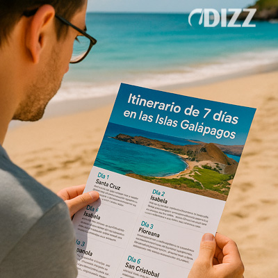 Explora lo mejor de las Galápagos con este itinerario de 7 días y descubre playas, fauna marina y rutas inolvidables entre islas. Itinerario de 7 días en las Islas Galápagos
