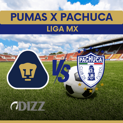 ¡El partido Pumas x Pachuca será uno de los platos fuertes del domingo! Pumas x Pachuca