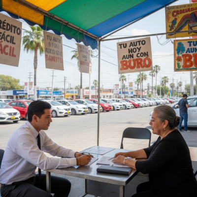 Credito automotriz facil: guía 2026 para solicitar financiamiento aun con Buró complicado. Requisitos, tasas, riesgos y más detalles.
