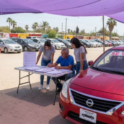 Checklist legal para credito automotriz entre particulares en México: factura, REPUVE, adeudos, contrato y pago seguro para comprar usado sin riesgos