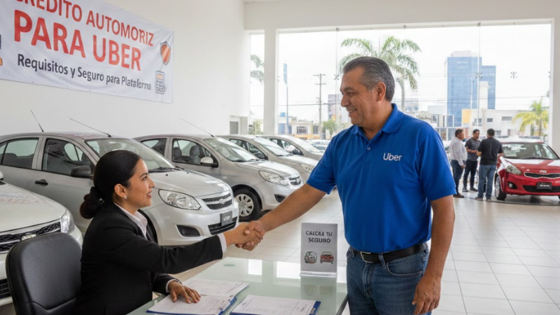 Descubre los requisitos del credito automotriz para Uber y revisa las condiciones antes de solicitar