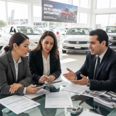 Guía práctica de financiamiento automotriz en agencia en México