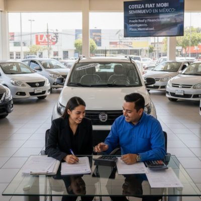 Guía completa para cotizar Fiat Mobi seminuevo en México