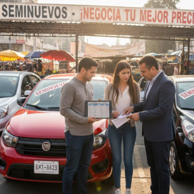 Checklist práctico para cotizar FIAT Mobi seminuevo en México
