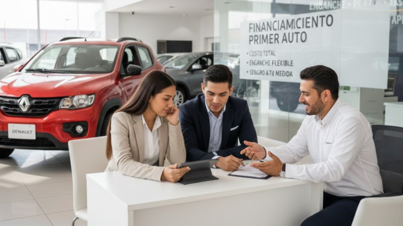 Conoce el precio del Renault Kwid y explora opciones de crédito para tu primer auto fácilmente