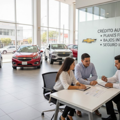 Descubre cómo funciona el crédito automotriz Chevrolet en México