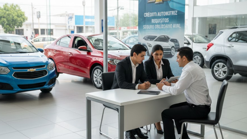 Descubre cómo solicitar crédito automotriz Chevrolet y revisa los requisitos antes de iniciar tu trámite.