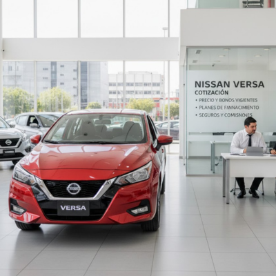 Nissan Versa cotizacion en México: qué debe incluir (precio, bonos, financiamiento y seguro)