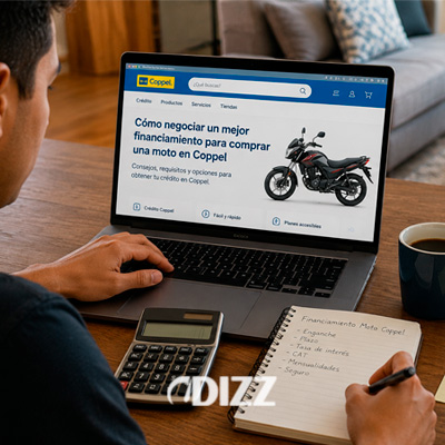 Ahorra tiempo en tus traslados al comprar moto en Coppel. comprar moto en Coppel