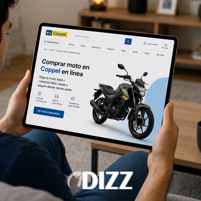 comprar moto en Coppel